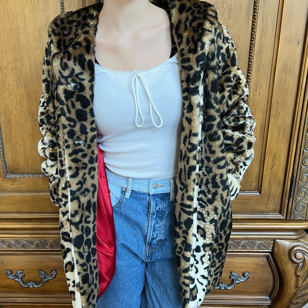 Cherokee Girls Faux Fur Coat